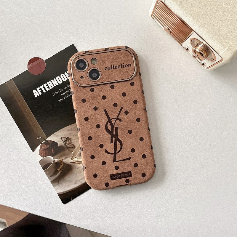 Saint Brown bőr iPhone tok