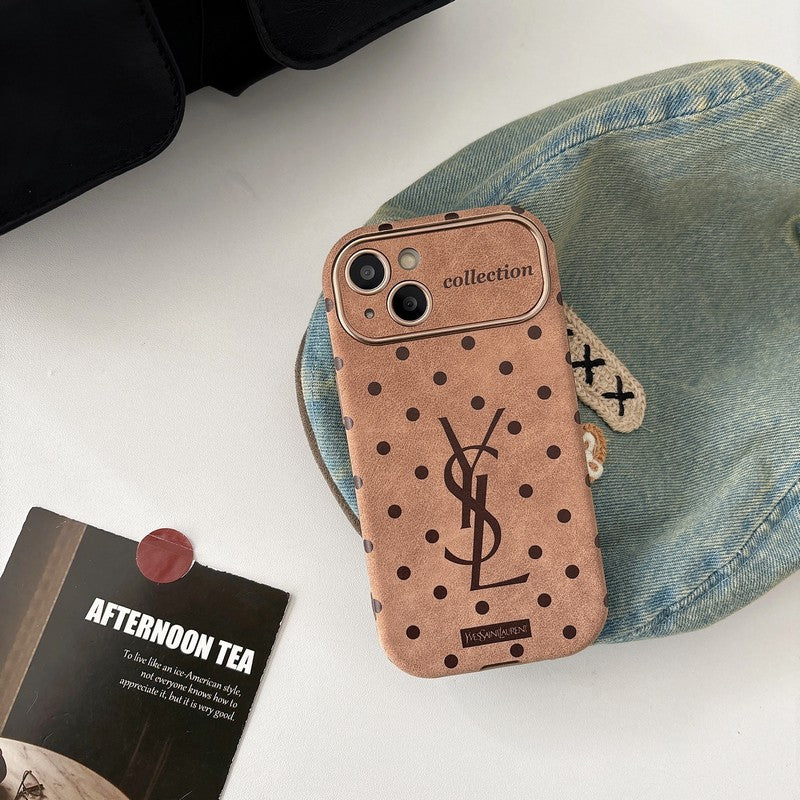 Saint Brown bőr iPhone tok