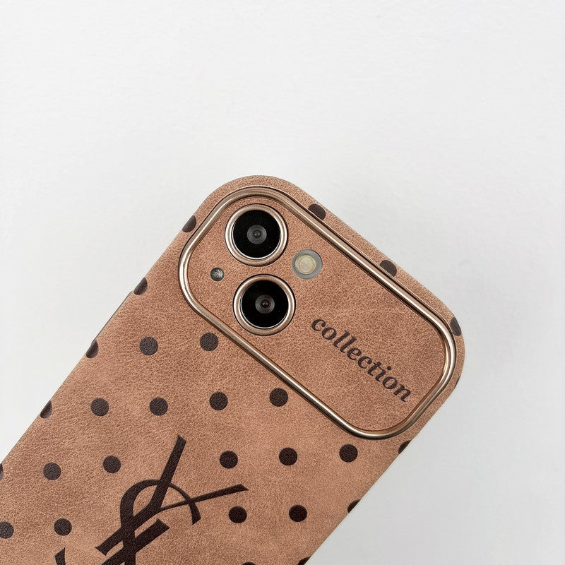 Saint Brown bőr iPhone tok