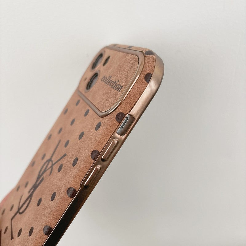 Saint Brown bőr iPhone tok