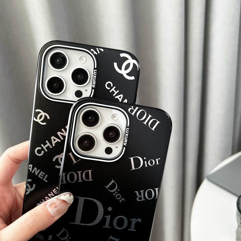 Módní černé pouzdro na iPhone