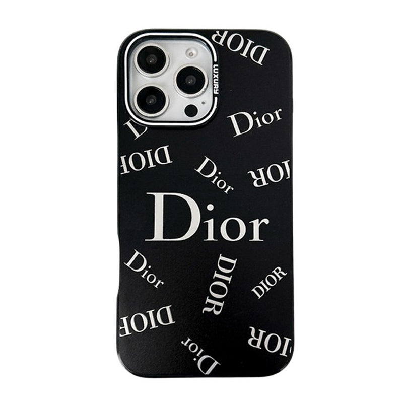 Módní černé pouzdro na iPhone