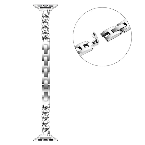 Nikki Skinny Chain Band pro Apple Watch – DOPRODEJ