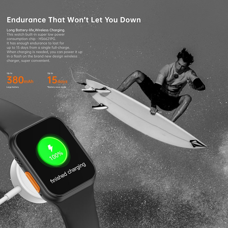 NOVÉ Inteligentní hodinky pro muže Ultra Watch Series 8 Chytré hodinky NFC s přístupem do dveří pro řemínky Apple Phone Watch