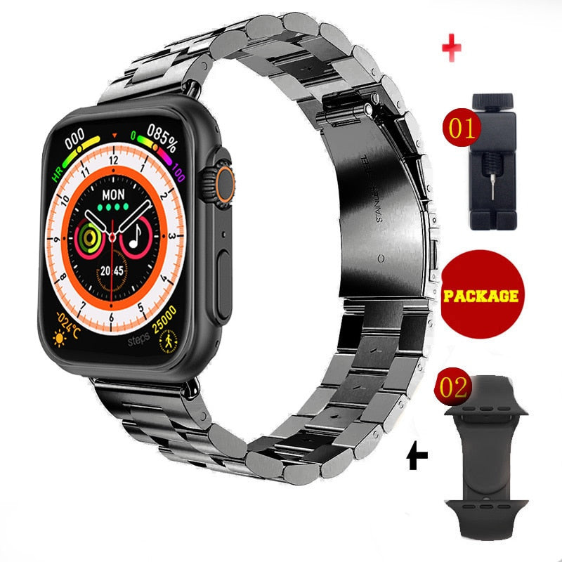 NOVÉ Inteligentní hodinky pro muže Ultra Watch Series 8 Chytré hodinky NFC s přístupem do dveří pro řemínky Apple Phone Watch