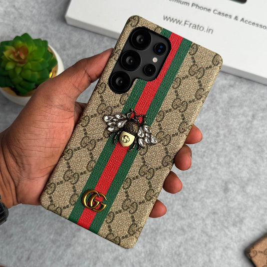 Étui de conception 3D BEE de marque haut de gamme de luxe pour Samsung Galaxy