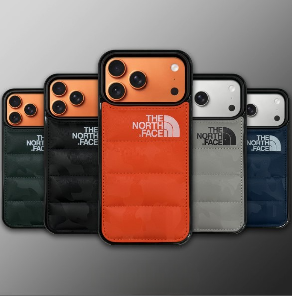 Stíl Puffer turraing-ionsú Cás iPhone Cosanta