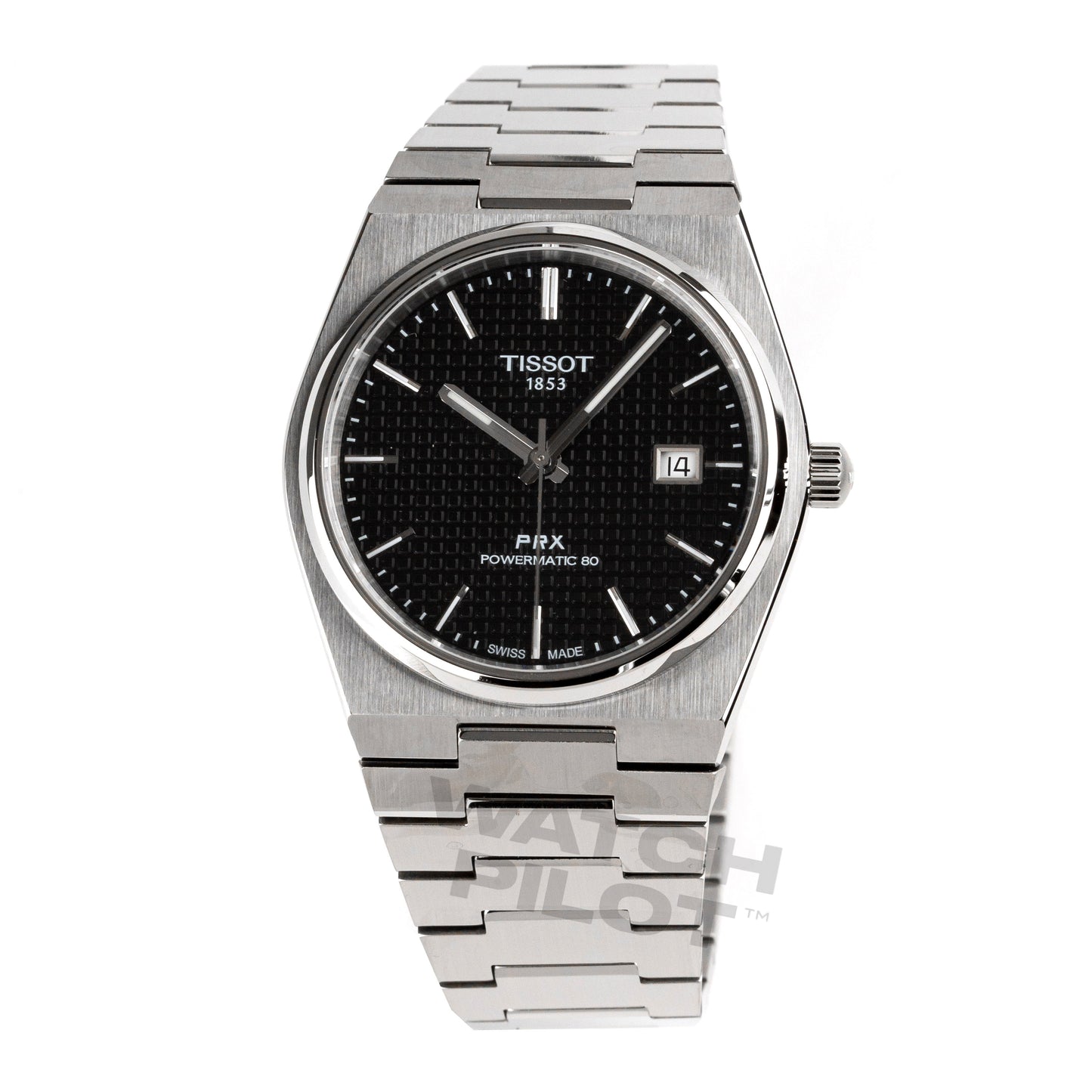 Tissot Prx Powermatic 80 Men's Black Watch