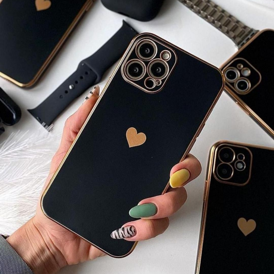 Love Heart Full Cover pouzdro na iPhone