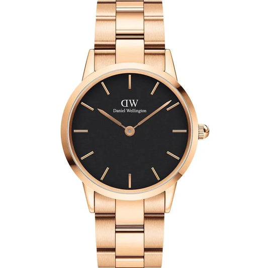 Daniel Wellington Iconic Link Ladies Rose Gold Watch