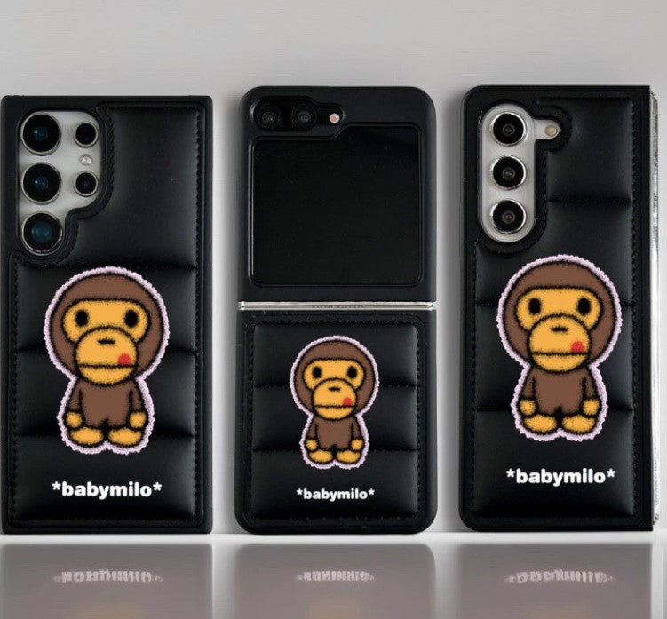 Capa Baby Monkey Samsung Galaxy/dobrável e flip