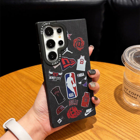 バスケットボール NBA デザイン磁気 Samsung ケース