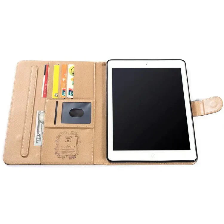 카드 홀더가 포함된 럭셔리 iPad 케이스
