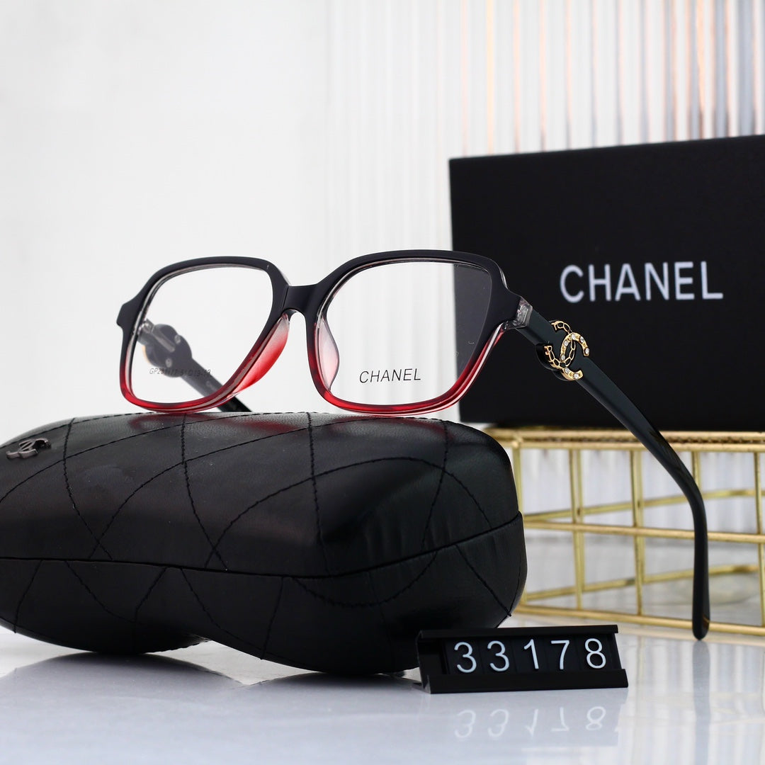 Firkantede diamantlogobriller