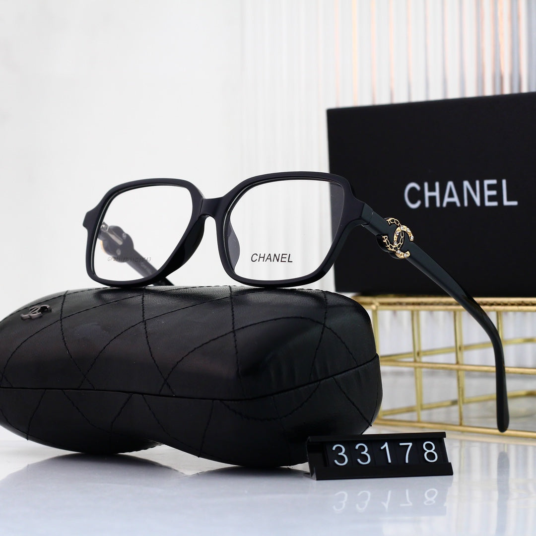 Firkantede diamantlogobriller