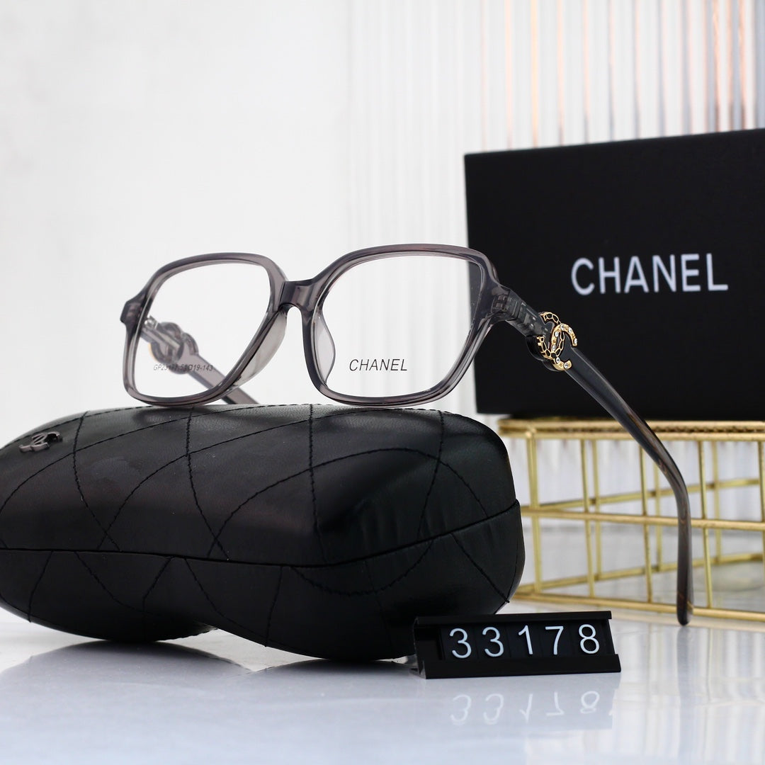 Firkantede diamantlogobriller