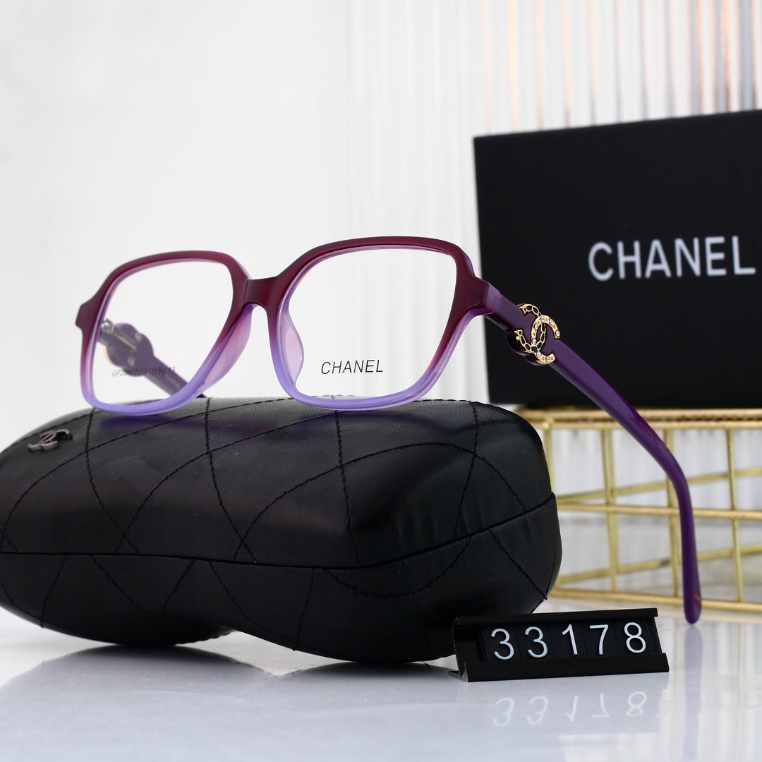 Firkantede diamantlogobriller