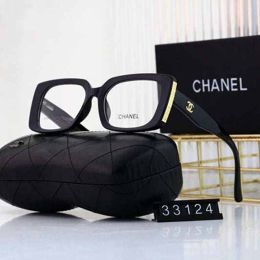 Occhiali moda con montatura quadrata spessa