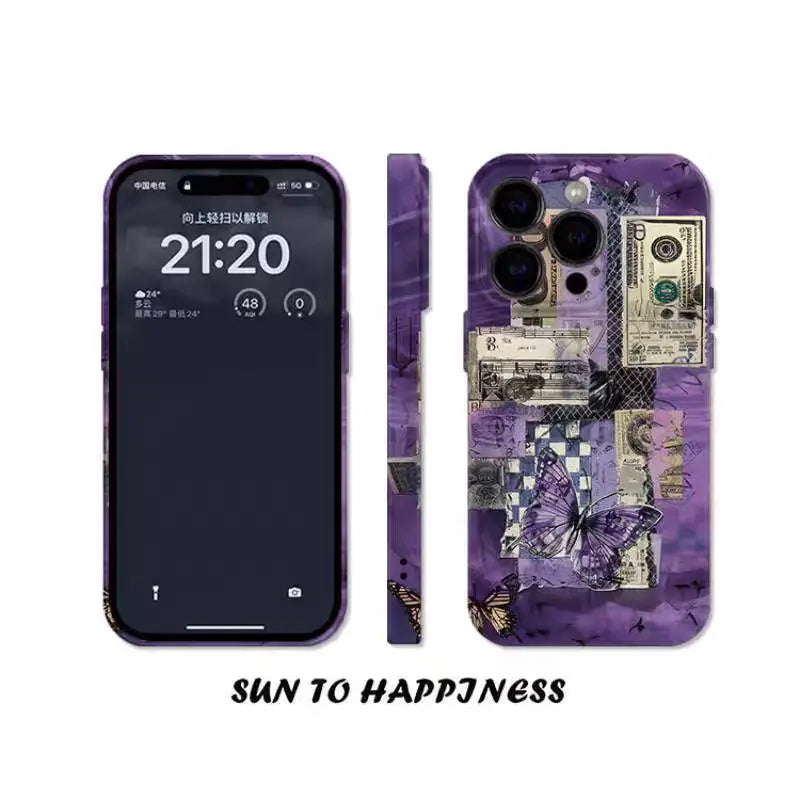 Květinové pouzdro na iPhone