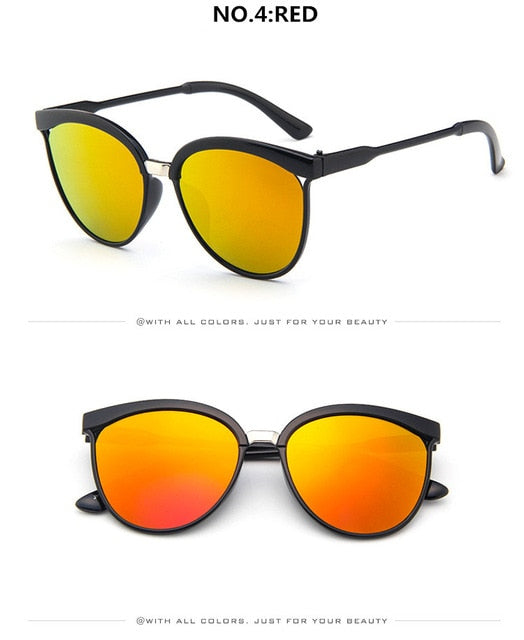 Gafas De Sol De marca De ojo De gato para mujer, Gafas De Sol De plástico De lujo, Gafas clásicas Retro Para exteriores, Gafas De Sol