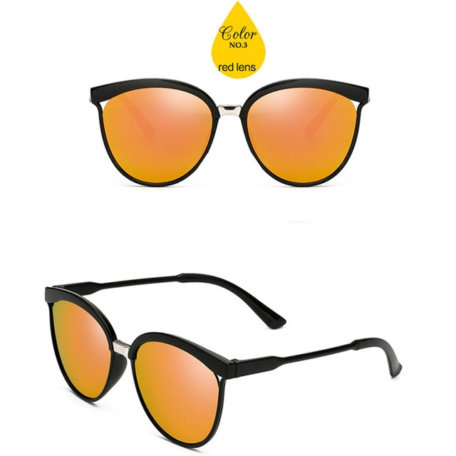 LeonLion Candies Brand Designer Cat Eye Solbriller Damer Luksus plastik solbriller Klassiske Retro Udendørs Oculos De Sol Gafas