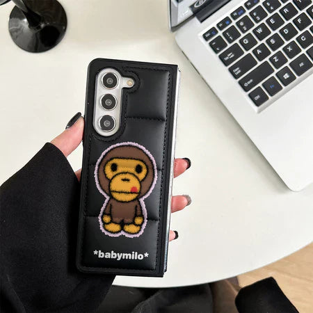 Capa Baby Monkey Samsung Galaxy/dobrável e flip