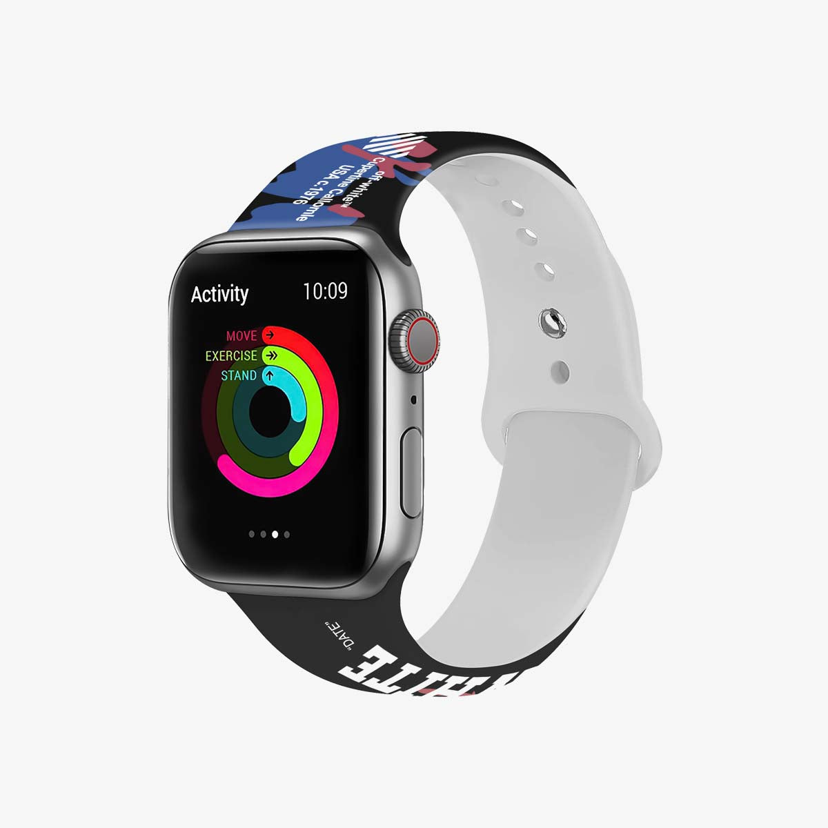 Řemínek Apple Watch | OW kamufláž černá